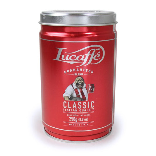 LUCAFFE TIN 250 GR CLASSIC COFFEE BEANS
