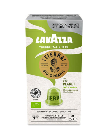 LAVAZZA - Nespresso - Caffè - Tierra Bio Alluminio - Conf. 10