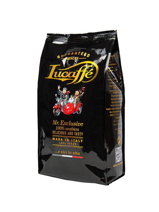 LUCAFFE 700 GR MR EXCLUSIVE 100% ARABICA COFFEE BEANS