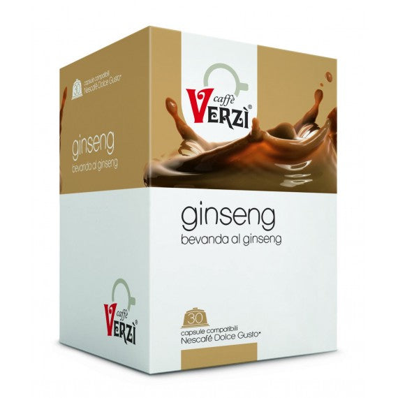 Ingrosso 30 capsule GINSENG CAFFE' VERZI' compatibile Dolce Gusto