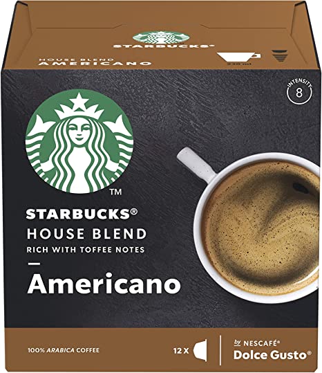 Starbucks by Nescafe Dolce Gusto House Blend Medium Roast Coffee