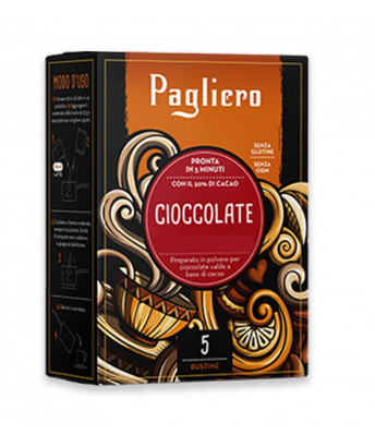 PAGLIERO - Preparato - Cioccolata Calda Bianca 25g - Conf. 5
