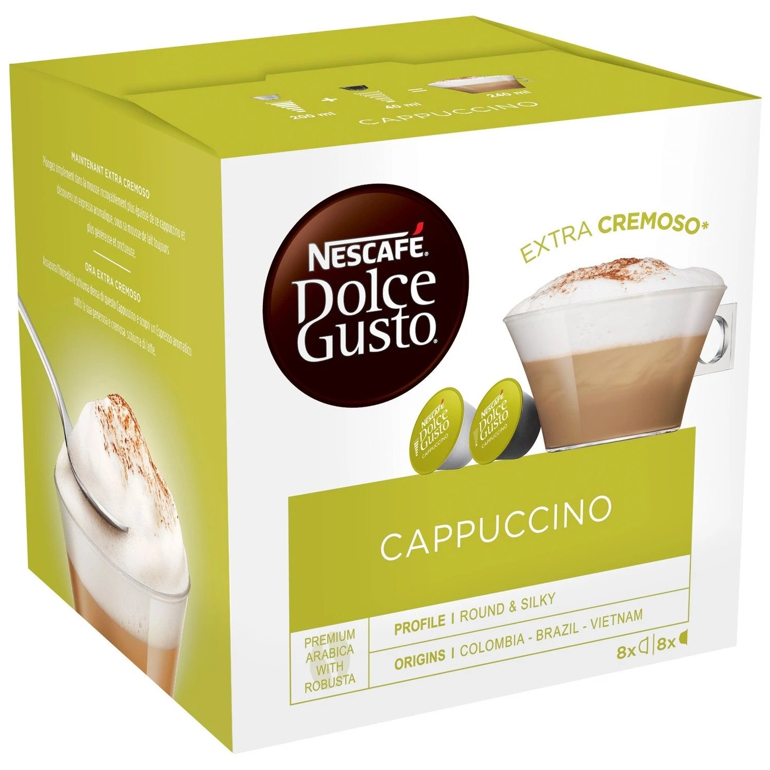 Nescafé Dolce Gusto Cappuccino 16 Capsule in offerta su Overly
