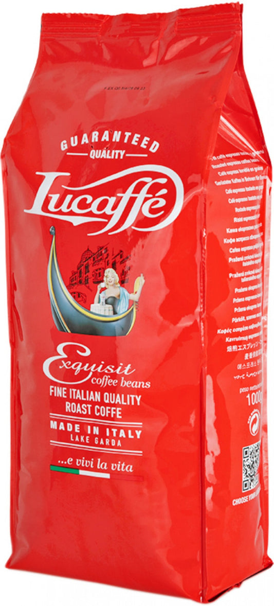 LUCAFFE 1 KG EXQUISIT COFFEE BEANS
