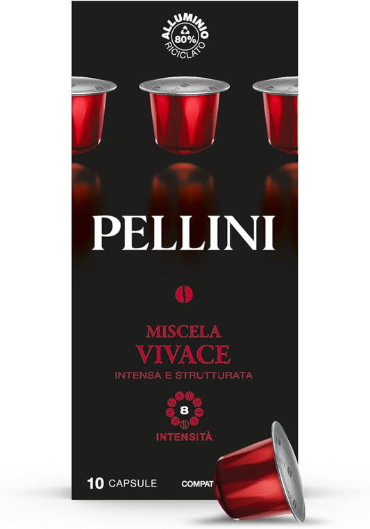 Pellini Vivace - Aluminum Capsules 10pc