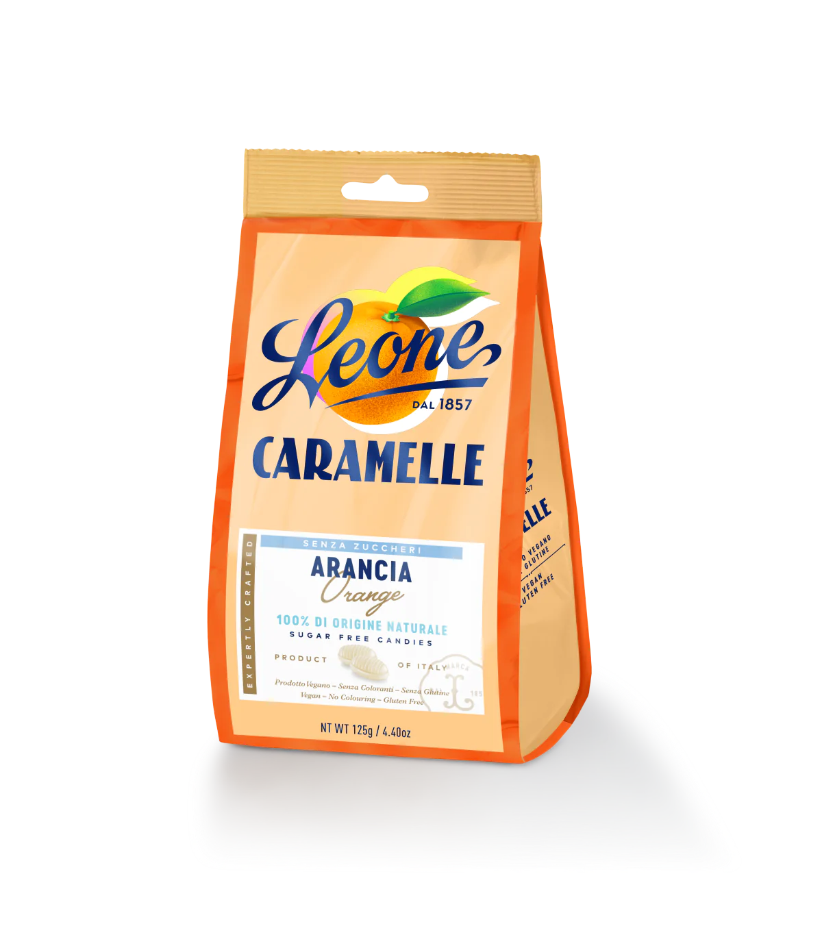 LEONE - Candies - Esp. da terra for sharing caram. sugar free assortite 54  pcs