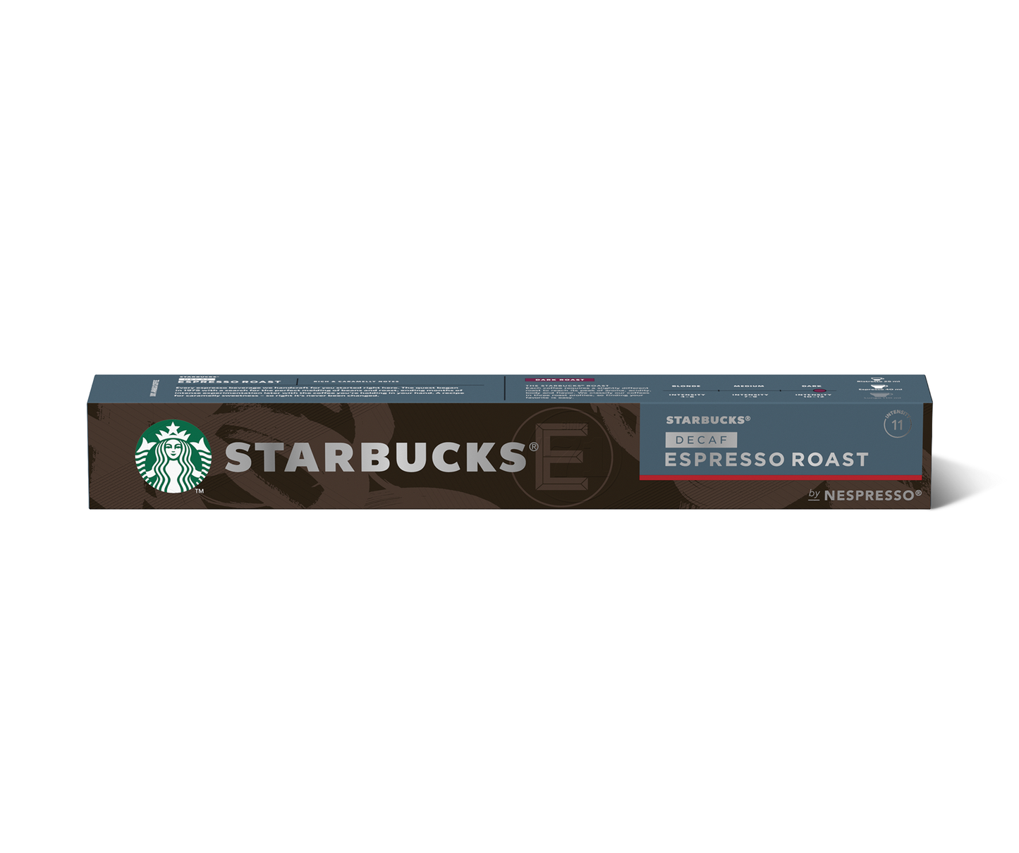 STARBUCKS - Nespresso - Coffee - Dark Espresso Roast - Conf. 10