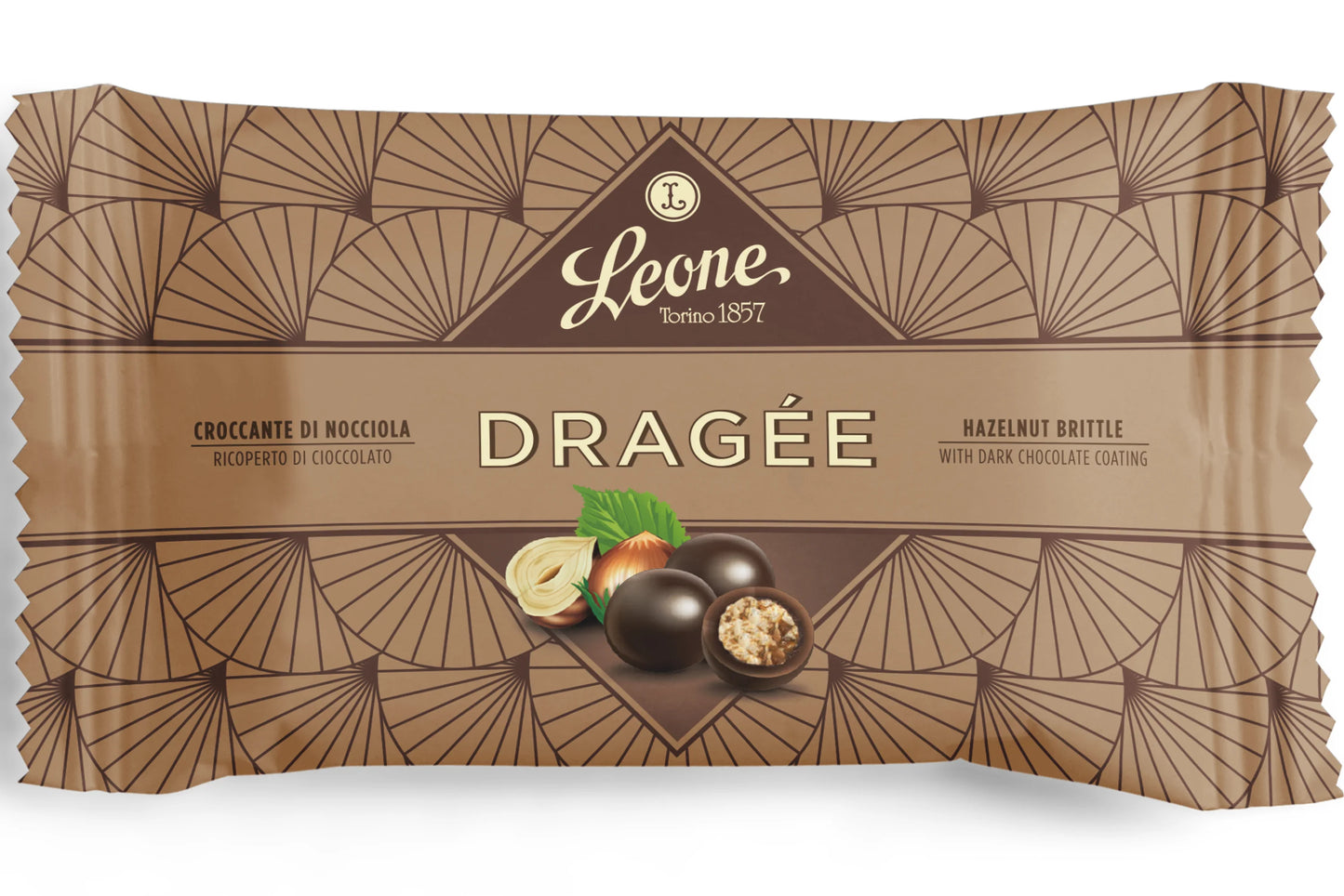 Dragée Hazelnut Crocchini covered with Chocolate