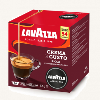 LAVAZZA - A Modo Mio - Caffè - Crema e Gusto Ricco - Conf. 54