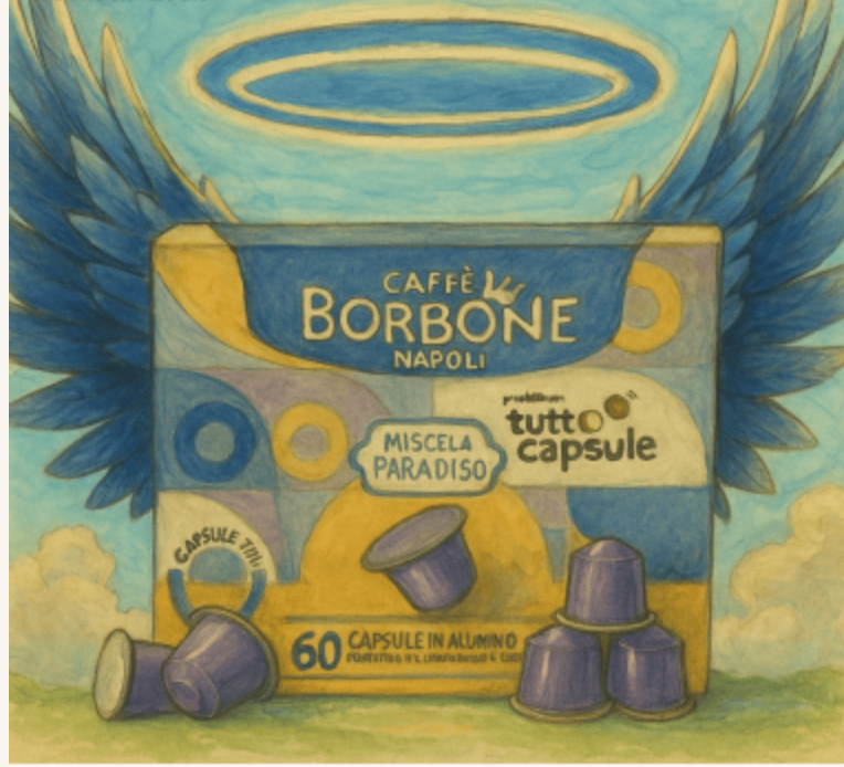 BORBONE - Nespresso Alluminio - Caffè - Paradiso - Conf. 30