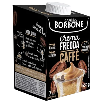 BORBONE - Crema Caffè / Crema  FREDDA - 550 Grams - 7 Portions