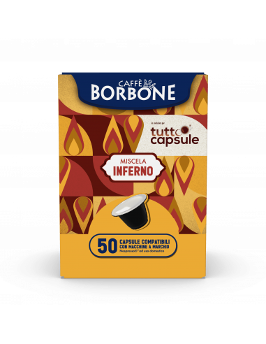 BORBONE - Nespresso - Caffè - Inferno - Conf. 50