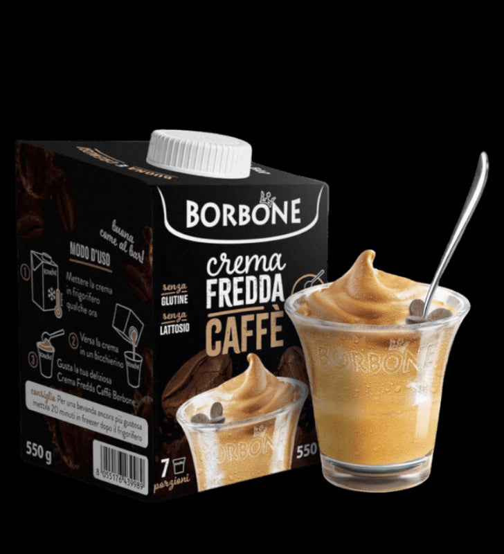 BORBONE - Crema Caffè / Crema  FREDDA - 550 Grams - 7 Portions