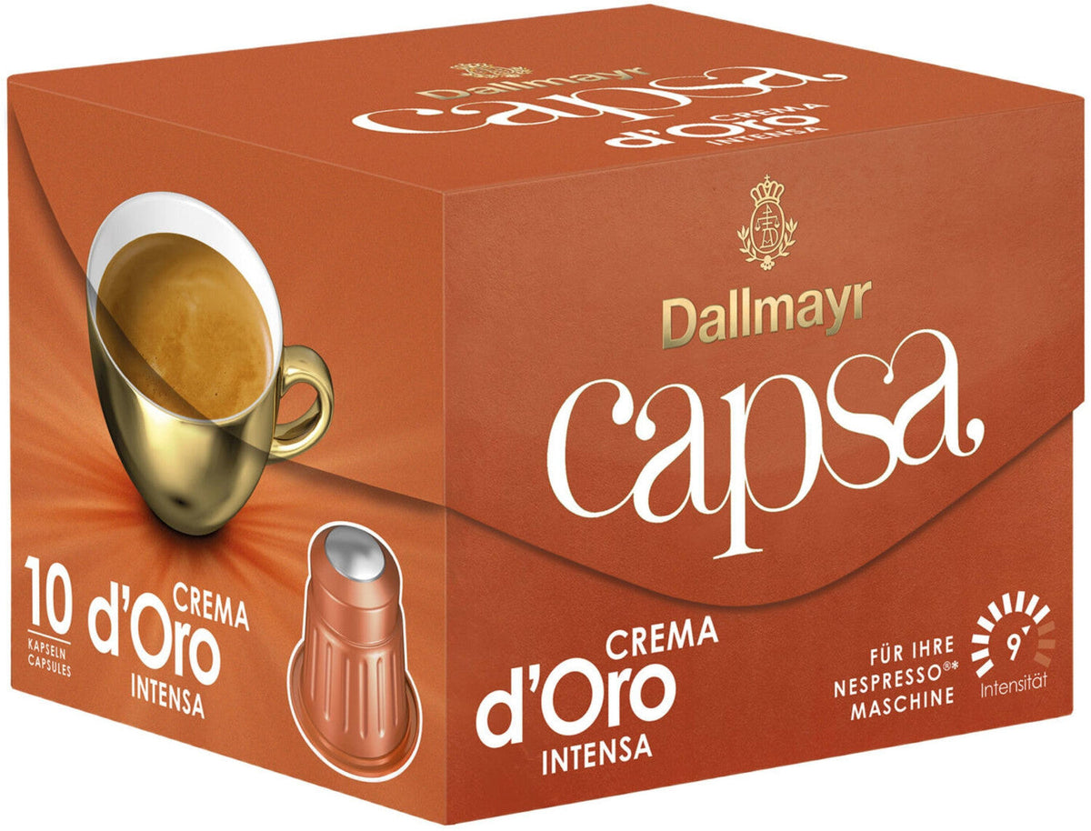 DALLMAYR - NESPRESSO CREMA D'ORO INTENSA-10CAPS. (56G)