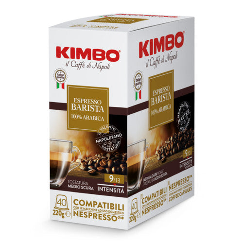 KIMBO - Nespresso - Caffè - Barista 100% Arabica - Conf 40