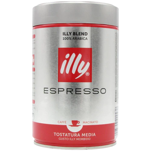ILLY - Macinato - Caffè - Macinato Normale (rosso) 250 gr