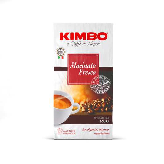 KIMBO - Macinato - Caffè - Macinato Fresco 250gr