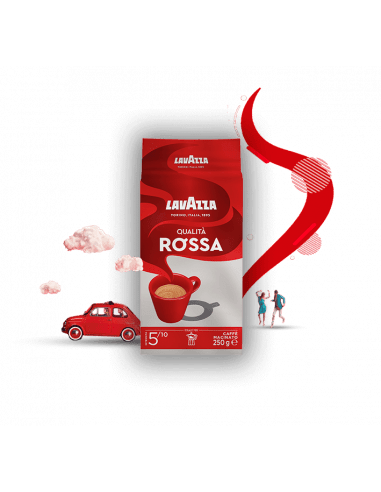 LAVAZZA - Macinato - Caffè - Qualità Rossa 250