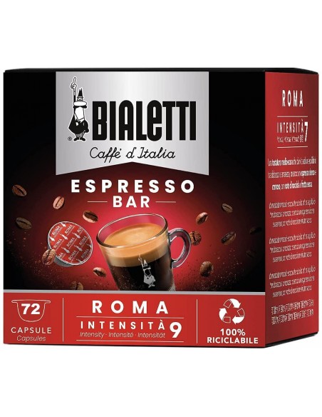 Beat 72 Roma BIALETTI - Bialetti - Caffè - Roma - Conf. 72 – Tuttocapsule