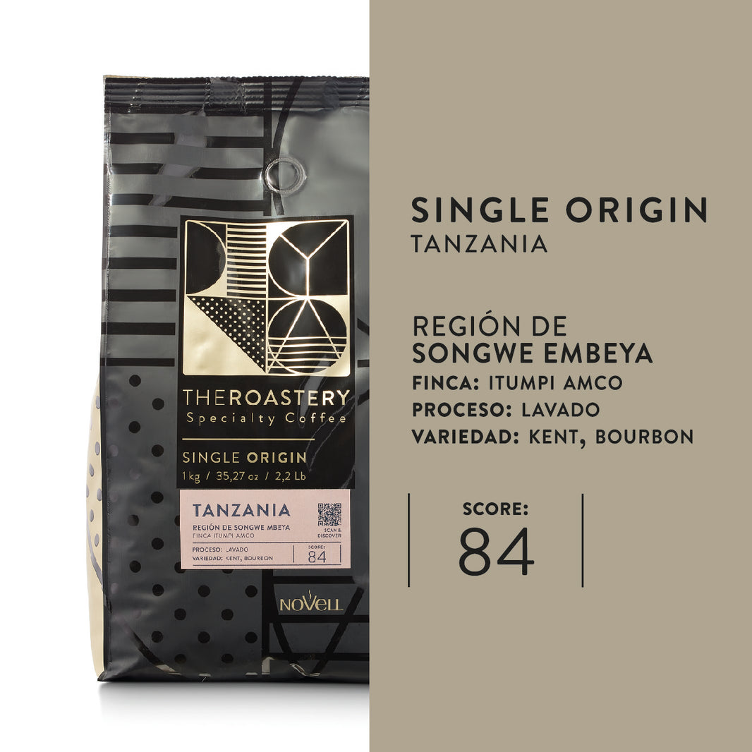 NOVELL THE ROASTERY  TANZANIA SINGLE ORIGIN 1KG