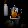 CRISTEL - ROOIBOS GLASS SQUARE-SHAPED TEAPOT 1,2 L