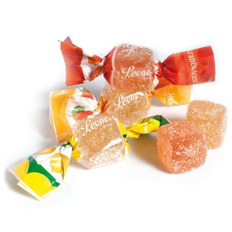 LEONE - Box with Cubifrutta jellies - CITRUS