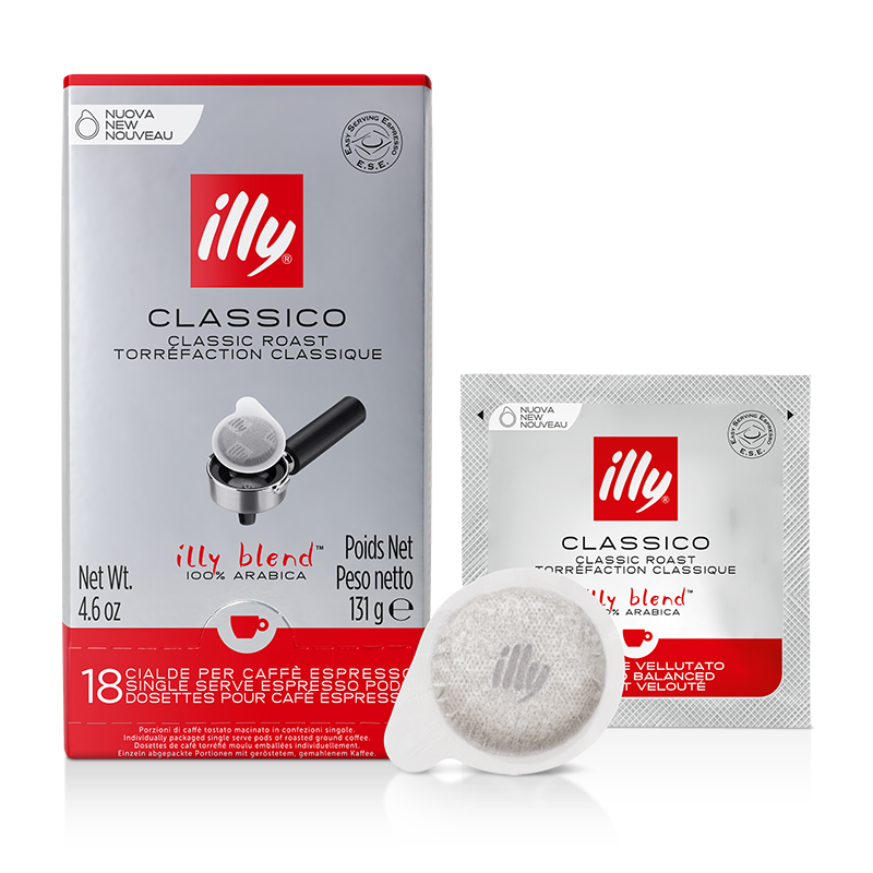ILLY - Cialde - Caffè - Classico - Conf. 18