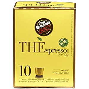 VERGNANO - Nespresso - Tè - Tè Earl Grey -Tea  Conf. 10