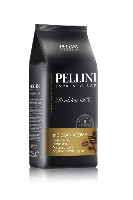 Pellini Espresso Gusto Bar No. 3 გრანი არომატი, ლობიო 1 კგ
