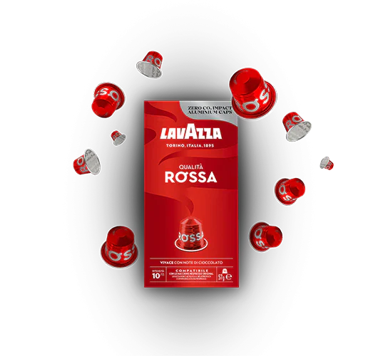 LAVAZZA - Nespresso - Caffè - Qualità Rossa Alluminio - Conf. 10