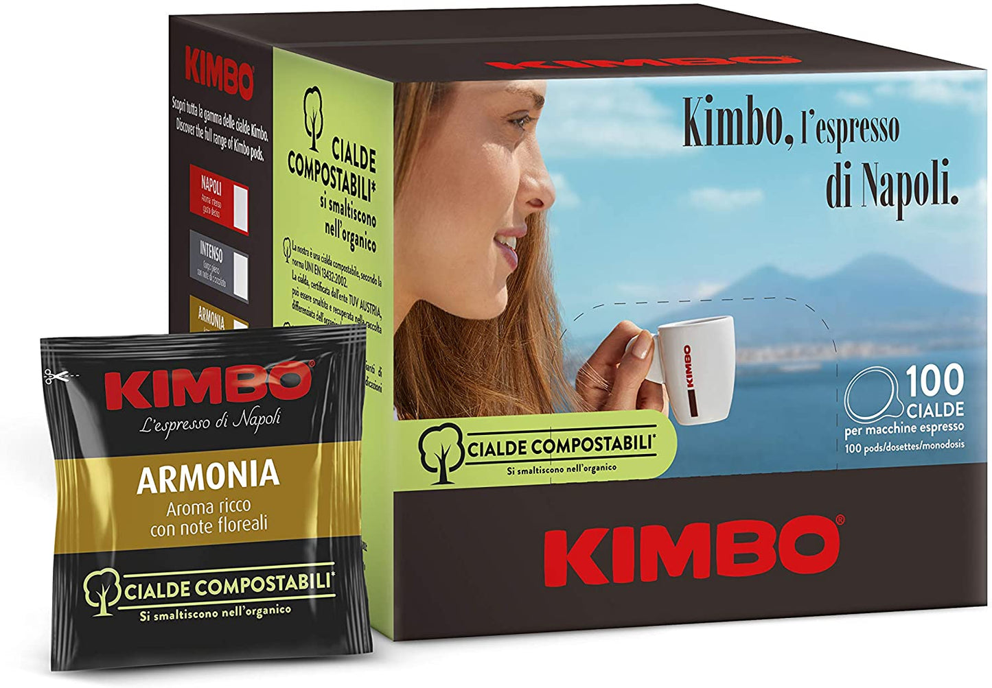 KIMBO - Pod - Coffee - Harmony - Conf. 100
