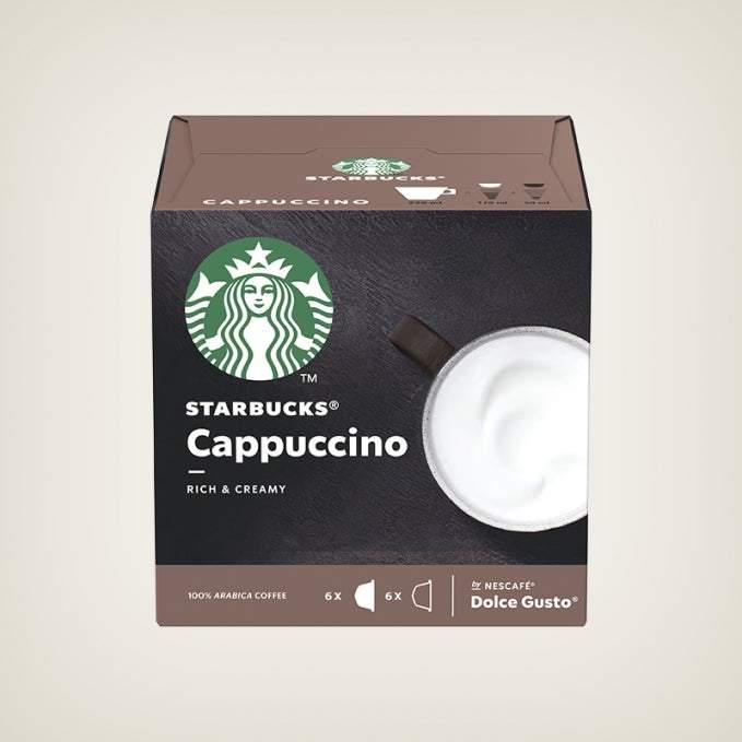STARBUCKS - Dolce Gusto - Caffè - Cappucino - Conf.12