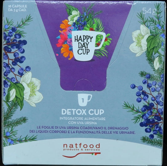 NATFOOD - K Cup - Solubile - Tisana Detox tea - Conf. 18