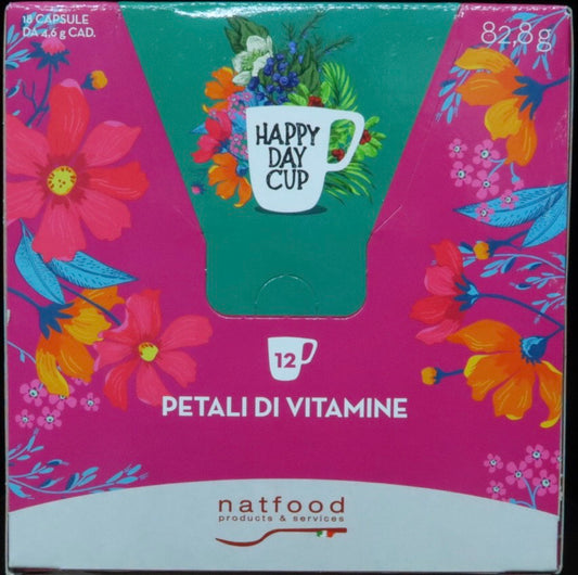 NATFOOD - K Cup - Solubile - Tisana Petali Di Vitamine - Conf. 18