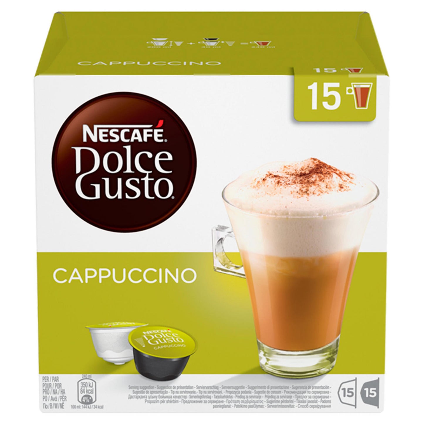 NESTLE - Dolce Gusto - Soluble - Cappuccino - Conf. 30