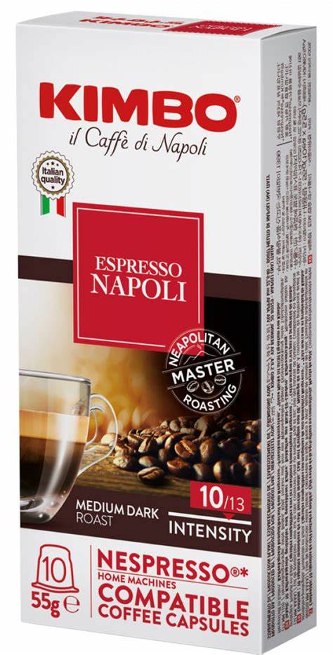 KIMBO - Nespresso - Caffè - Esp. Napoli allum - Conf.10