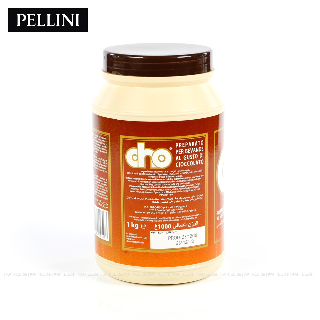 Pellini CHO - რძის ცხელი შოკოლადი 1 კგ