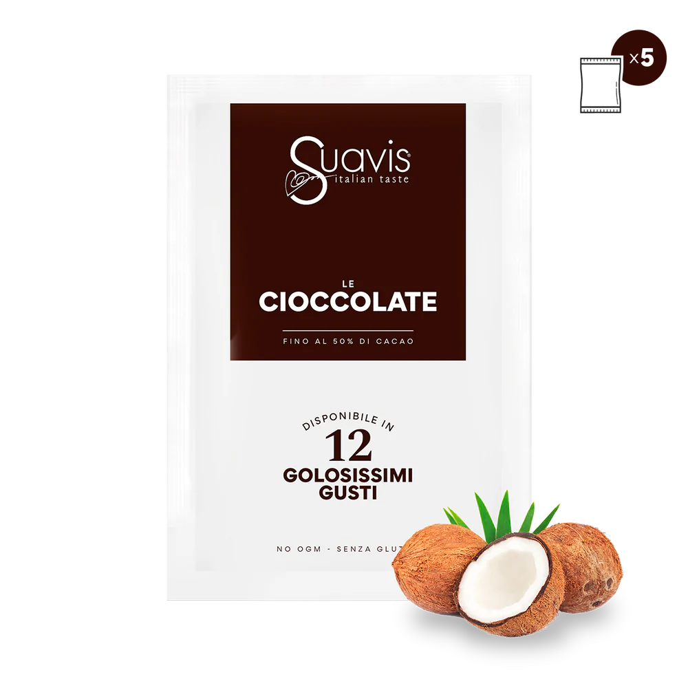 SUAVIS - LE CIOCCOLATE MONO COCCO  160 g (5 X 32 g)