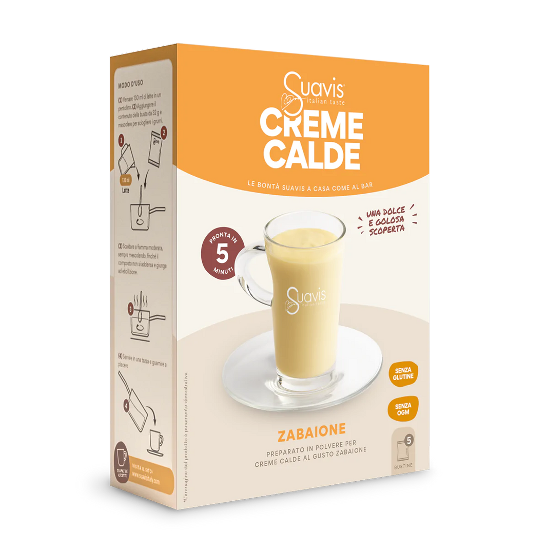 SUAVIS - LE CREME CALDE MONO ZABAIONE 160 g (5 X 32 g)