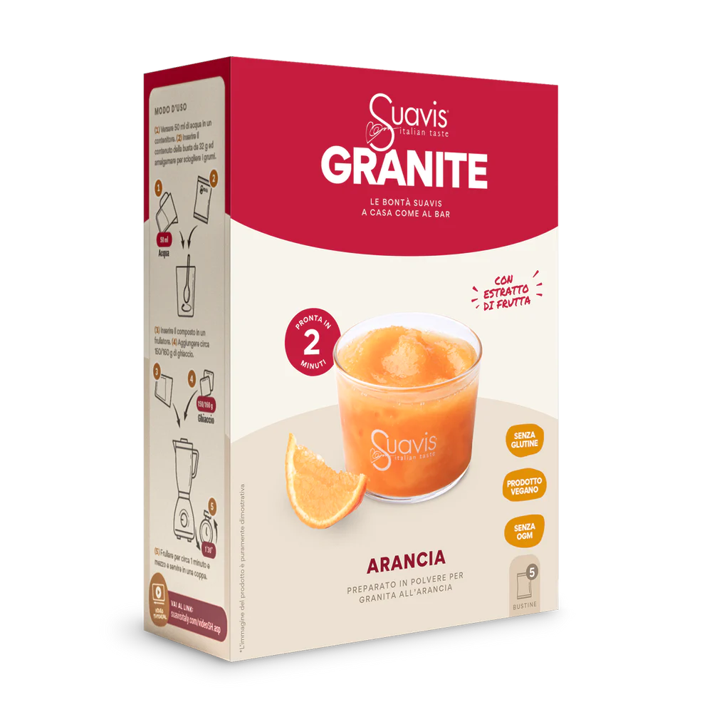 SUAVIS - LE GRANITE MONO ARANCIA 160 g (5 X 32 g)