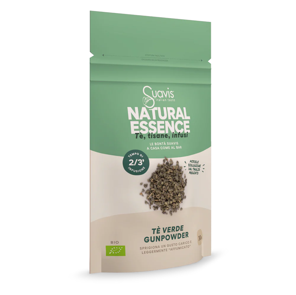 SUAVIS - NATURAL ESSENCE GREEN TEA GUNPOWDER BIOLOGICO MISCELA 30 g