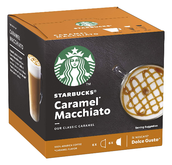 Starbucks Coffee by NESCAFÉ Dolce Gusto Caramel Macchiato - conf. 12
