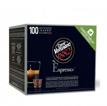 VERGNANO - Nespresso - Caffè - Espresso Intenso Comp. - Conf. 100