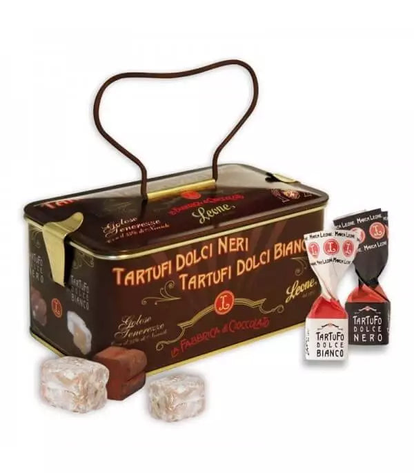 LEONE - Assorted truffle tin box 150 GR