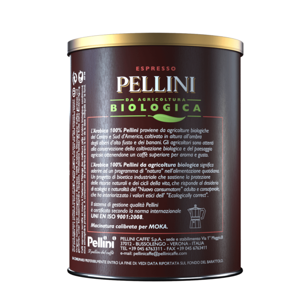 Pellini Bio Arabica 100% თუნუქით - 250გრ