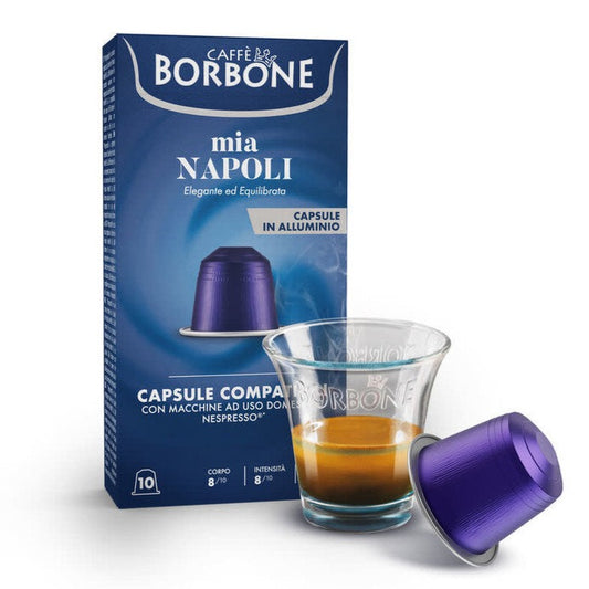 Capsules compatibles Nespresso®* Borbone Miniciock