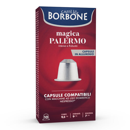 BORBONE - Nespresso - Caffè - Magica Palermo - Conf. 10