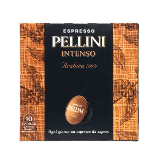 Pellini Intenso in Nescafé® Dolce Gusto® * თავსებადი (10) კაფსულა