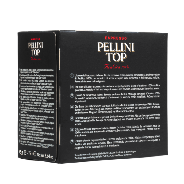 Pellini TOP in Nescafé® Dolce Gusto® * თავსებადი (10) კაფსულა