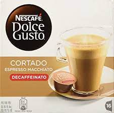 NESTLE - Dolce Gusto - ხსნადი - უკოფეინირებული Cortado Espresso - Conf. 16